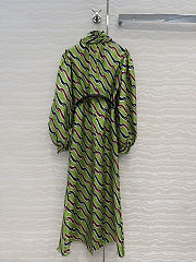 Colestore Gucci Printed Silk Dress - 2