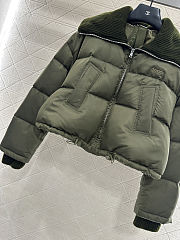 Colestore Gucci Fine Gabardine Nylon Puffer Jacket in Forest Green - 5