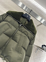 Colestore Gucci Fine Gabardine Nylon Puffer Jacket in Forest Green - 4