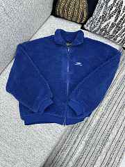 Colestore Balenciaga Men's 3b Sports Icon Ski Zip-up Jacket in Light Marine Blue - 1