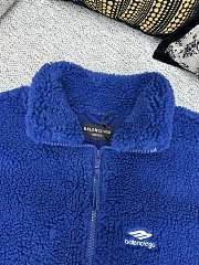 Colestore Balenciaga Men's 3b Sports Icon Ski Zip-up Jacket in Light Marine Blue - 4