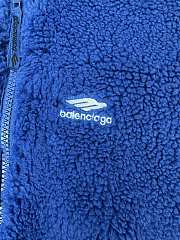 Colestore Balenciaga Men's 3b Sports Icon Ski Zip-up Jacket in Light Marine Blue - 2
