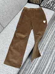 Colestore  Louis Vuitton Casual Corduroy Pants Brown - 1