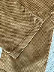 Colestore  Louis Vuitton Casual Corduroy Pants Brown - 4