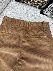 Colestore  Louis Vuitton Casual Corduroy Pants Brown - 3