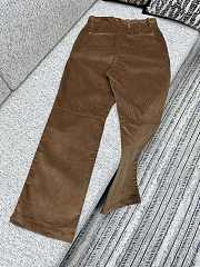Colestore  Louis Vuitton Casual Corduroy Pants Brown - 2