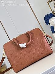 Colestore  Louis Vuitton Speedy Soft 30 Monogram Empreinte Leather Caramel 30x21x17cm - 4