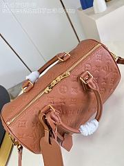 Colestore  Louis Vuitton Speedy Soft 30 Monogram Empreinte Leather Caramel 30x21x17cm - 3