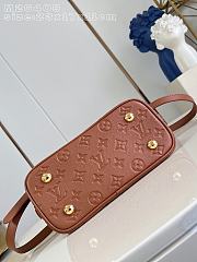 Colestore  Louis Vuitton Alma BB Monogram Empreinte Leather Caramel 23x17x11cm - 3