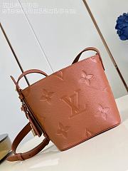 Colestore Louis Vuitton All In BB Monogram Empreinte Leather Caramel 18 x 12 x 16cm - 1