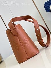 Colestore Louis Vuitton All In BB Monogram Empreinte Leather Caramel 18 x 12 x 16cm - 6