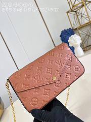 Colestore Louis Vuitton Félicie Pochette Caramel 21 x 12 x 3cm - 4