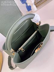 Colestore Louis Vuitton Capucines MM Dark Kaki M25474 31x20x11cm - 6