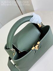 Colestore Louis Vuitton Capucines BB Dark Kaki  27x17x9cm - 6
