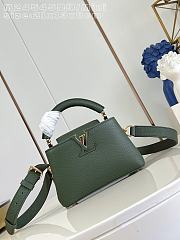 Colestore Louis Vuitton Capucines Mini Dark Kaki 21x13x8cm - 1