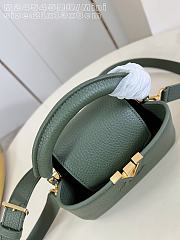 Colestore Louis Vuitton Capucines Mini Dark Kaki 21x13x8cm - 6