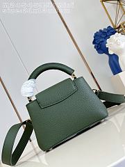 Colestore Louis Vuitton Capucines Mini Dark Kaki 21x13x8cm - 3