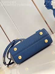 Colestore Louis Vuitton Cluny Mini Epi Navy Blue 20x7x16cm - 4