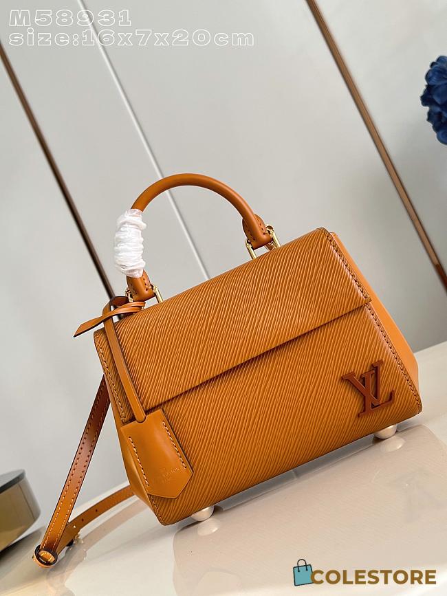 Colestore Louis Vuitton Cluny Mini Epi Gold Miel 20x7x16cm - 1