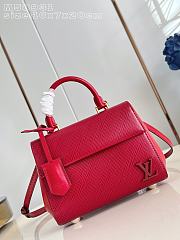 Colestore Louis Vuitton Cluny Mini Epi Red 20x7x16cm - 1