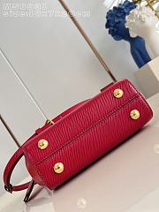 Colestore Louis Vuitton Cluny Mini Epi Red 20x7x16cm - 6