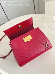 Colestore Louis Vuitton Cluny Mini Epi Red 20x7x16cm - 2