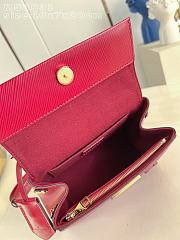 Colestore Louis Vuitton Cluny Mini Epi Red 20x7x16cm - 3
