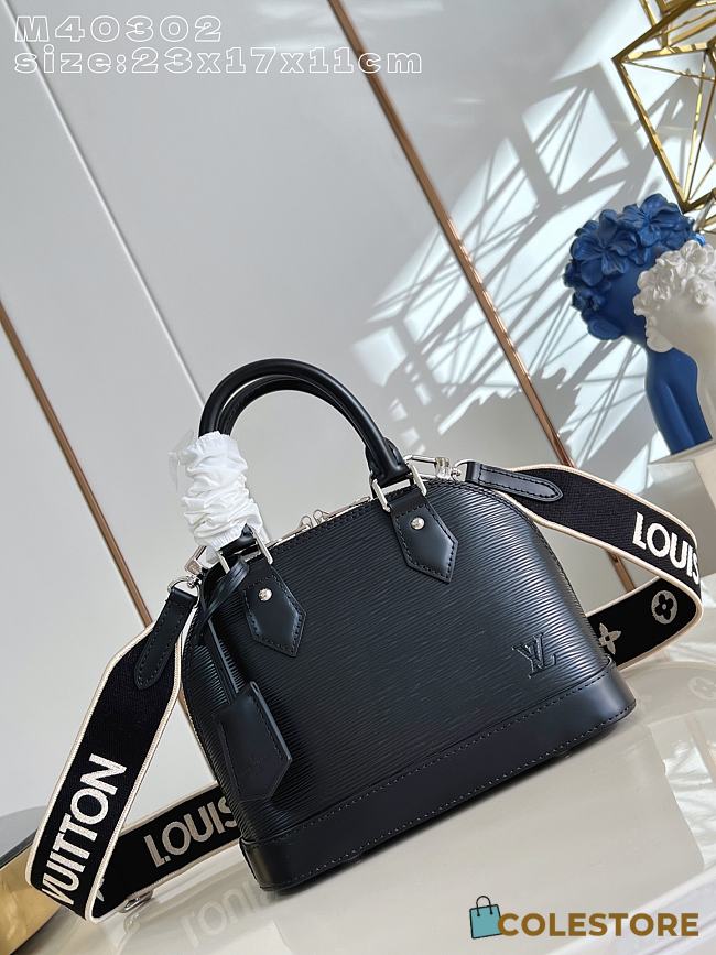 Colestore Louis Vuitton Alma BB Epi Black 23 x 17 x 11 cm - 1