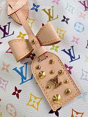 Colestore Louis Vuitton LV x TM Neverfull MM Monogram Multicolor White 32 x 29 x 17 cm  - 5