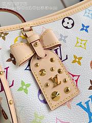Colestore Louis Vuitton LV x TM Carryall East-West Monogram Multicolor White 20x10x33cm - 3