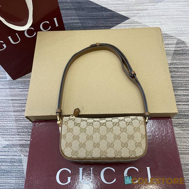 Colestore Gucci Half Horsebit Mini Bag Gold 19x19.5x9cm - 1