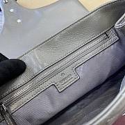 Colestore Gucci GG Marmont Medium Shoulder bag in Dusty Grey Leather 31x17x8cm - 4
