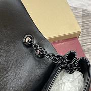 Colestore Gucci GG Marmont Medium Shoulder bag in Black Leather 31x17x8cm - 3