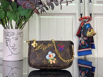 Colestore Louis Vuitton Mini Pochette Accessoires M15328 10.5 x 4 x 15.5cm
