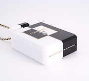 Colestore Chanel White Black Plexiglass Perfume Bottle Clutch in Chanel Collector’s ltem 20×12×5cm - 5