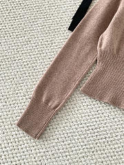 Colestore  Loro Piana Rose Island Cardigan Cashmere, Linen Turkish Coffee - 5