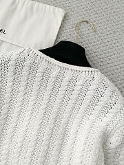 Colestore Chanel Cardigan Cotton White - 5