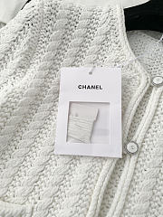 Colestore Chanel Cardigan Cotton White - 6