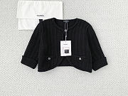 Colestore Chanel Cardigan Cotton Black - 1