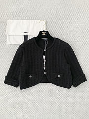 Colestore Chanel Cardigan Cotton Black - 2