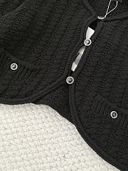 Colestore Chanel Cardigan Cotton Black - 3