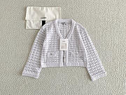 Colestore Chanel Cardigan Silk Creamy white - 1