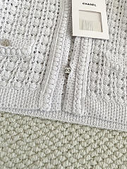 Colestore Chanel Cardigan Silk Creamy white - 3