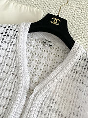 Colestore Chanel Cardigan Silk Creamy white - 2