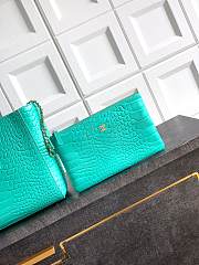 Colestore Chanel Mint Green Crocodile-Embossed Bag – Spring/Summer 2026 35x21x12cm - 4