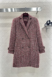 Colestore Gucci Blue and Red Wool Bouclé Jacket  - 1