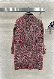 Colestore Gucci Blue and Red Wool Bouclé Jacket  - 3