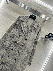 Colestore Dior Coat Beige Dior Barocco Cotton, Mohair and Wool Blend - 3