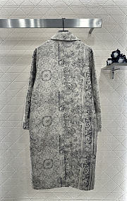 Colestore Dior Coat Beige Dior Barocco Cotton, Mohair and Wool Blend - 2