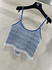 Colestore Chanel Top Mixed Fibres  Light Blue - 6